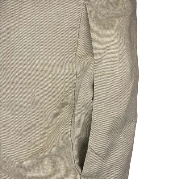 Zara Basic Off the Shoulder Dress Grey-Green XS Beachy Cottage Preppy Prairie - Picture 4 of 7